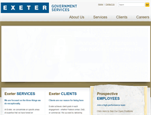 Tablet Screenshot of exetergov.com
